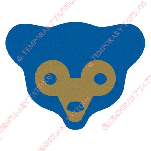 Chicago Cubs Customize Temporary Tattoos Stickers NO.1477